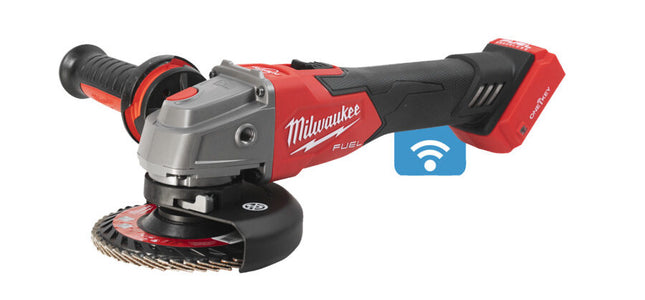 Milwaukee ONE-KEY haakse slijper met schuifschakelaar 125mm M18 ONEFSAG125XB-0X