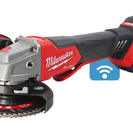 Milwaukee ONE-KEY haakse slijper met peddelschakelaar 125mm M18 ONEFSAG125XPDB-502X