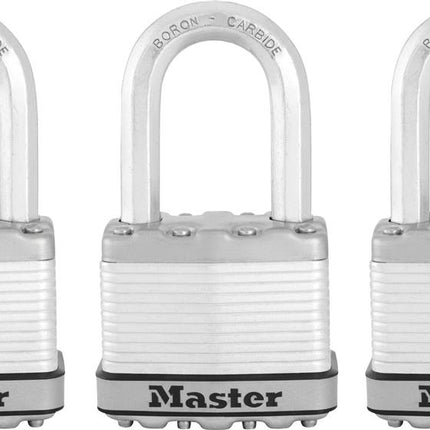 MasterLock 3 Hangsloten, Excell, 50mm lange beugel