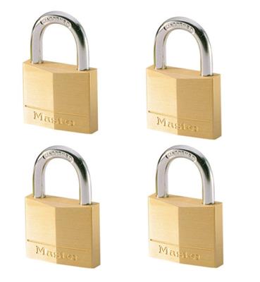 MasterLock 4 Hangsloten 40mm Gelijksluitend