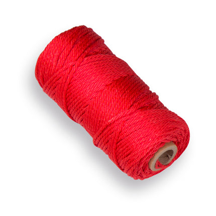 Metselkoord Labora rood Nylon PP 50 meter
