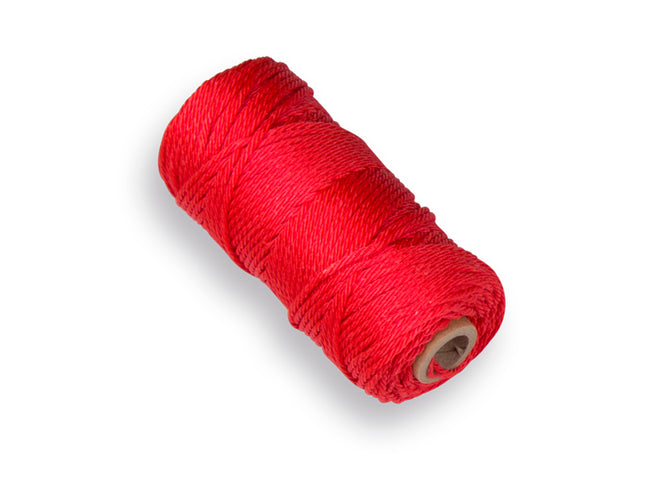 Metselkoord Labora rood Nylon PP 50 meter