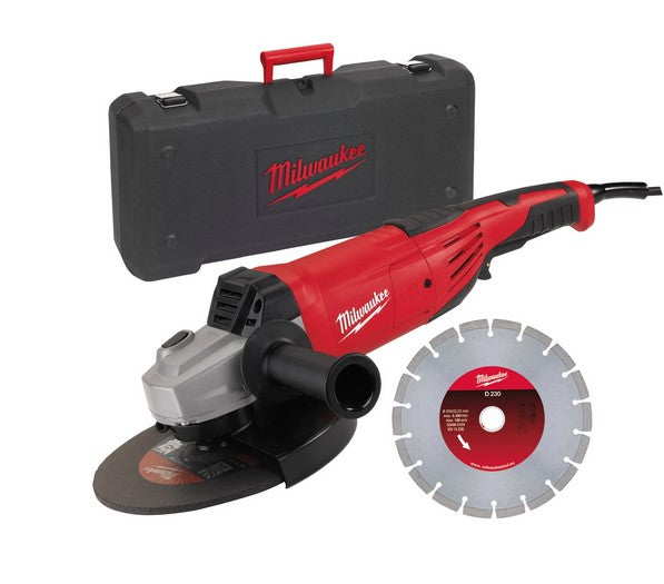 Milwaukee AG 22-230 D-setDMS Haakse slijpmachine