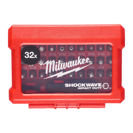 Milwaukee Bitset Shockwave (32-delig)- 4932464240