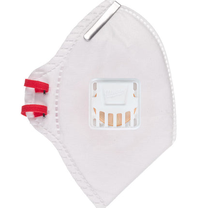 Milwaukee FFP2 opvouwbaar stofmasker met ventiel 15 stuks- 4932478801