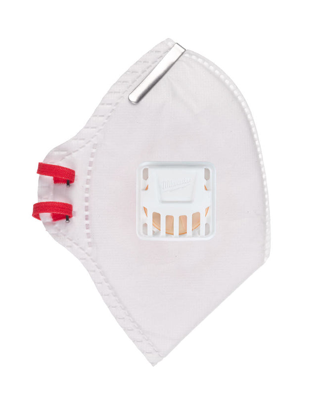 Milwaukee FFP2 opvouwbaar stofmasker met ventiel 15 stuks- 4932478801
