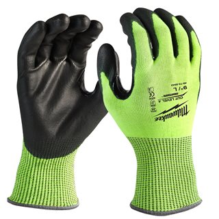 Milwaukee Hi-vis Werkhandschoenen 4D
