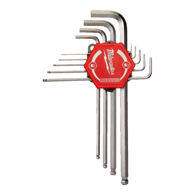 Milwaukee Inbussleutelset Hex Key 9delig- 4932478621