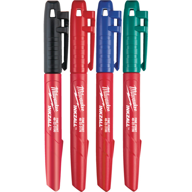 Milwaukee Inkzall marker 4-delig- 48223106