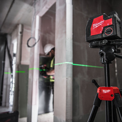 Milwaukee L4 CLLP-301C Groene Kruislijnlaser loodlaser