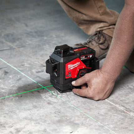 Milwaukee M12 3PL-401C Driedimensionale Laser