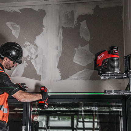 Milwaukee M12 CLLP-301C Groene kruislijnlaser / loodlaser