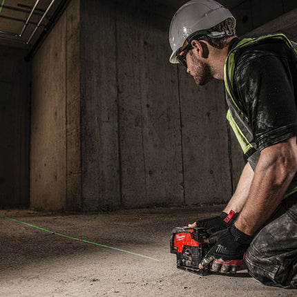 Milwaukee M12 CLLP-301C Groene kruislijnlaser / loodlaser