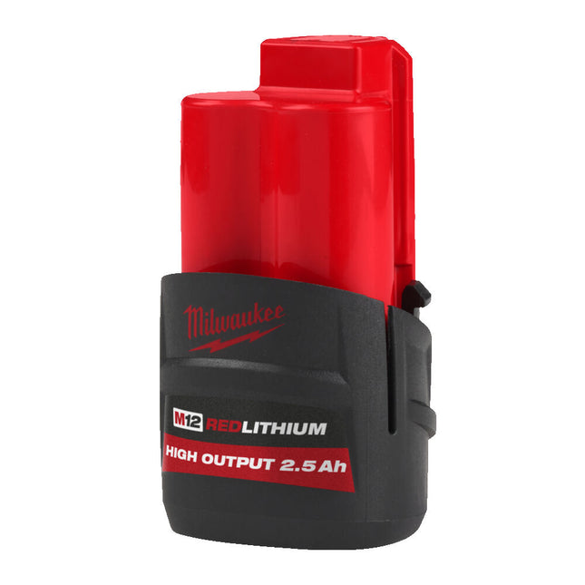 Milwaukee M12 HB2.5 Accu 2.5 Ah HIGH OUTPUT- 4932480164