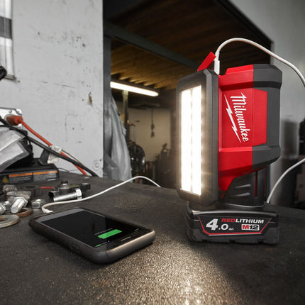 Milwaukee M12 PAL-0 Lamp Area Roterende
