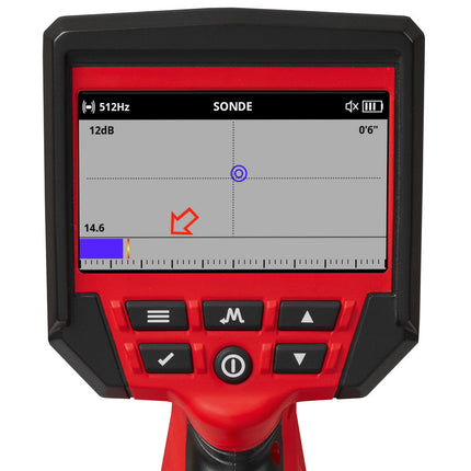 Milwaukee M12 PL-201C leidingzoeker