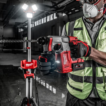 Milwaukee M18 BLH-502X SDS-plus hamer koolborstelloze 4-standen