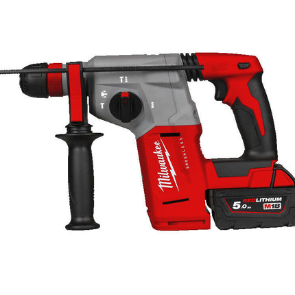 Milwaukee M18 BLHX-502X SDS-plus hamer koolborstelloze 4-standen met FIXTEC