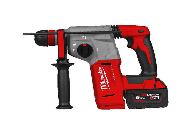 Milwaukee M18 BLHX-502X SDS-plus hamer koolborstelloze 4-standen met FIXTEC