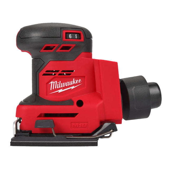 Milwaukee M18 BQSS-0 18V Li-Ion Accu Vlakschuurmachine-4933479966