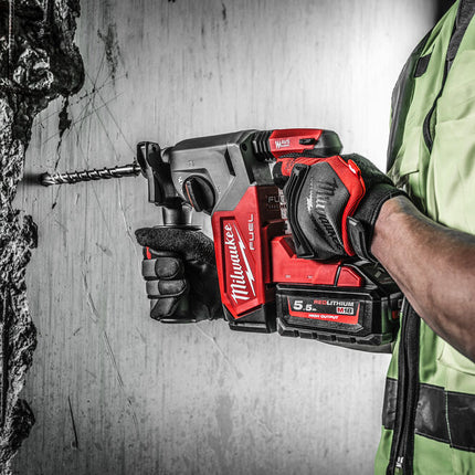 Milwaukee M18 FH-0X SDS-plus hamer 4-standen