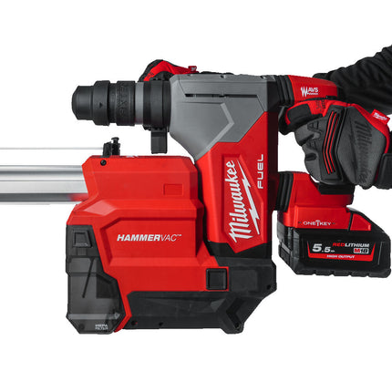 Milwaukee M18 FPDDEXL-0 Stofafzuiging 32 mm SDS-plus hamer