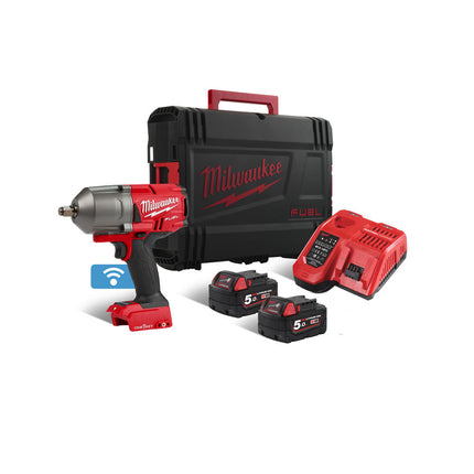 Milwaukee M18 ONEFHIWF12-502X Slagmoersleutel met frictiering ½ ONE-KEY