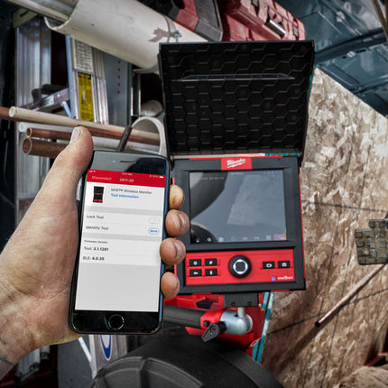 Milwaukee M18 SIM-0 Rioolinspectiemonitor