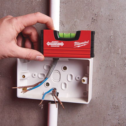 Milwaukee Minibox waterpas 10cm- 4932459100