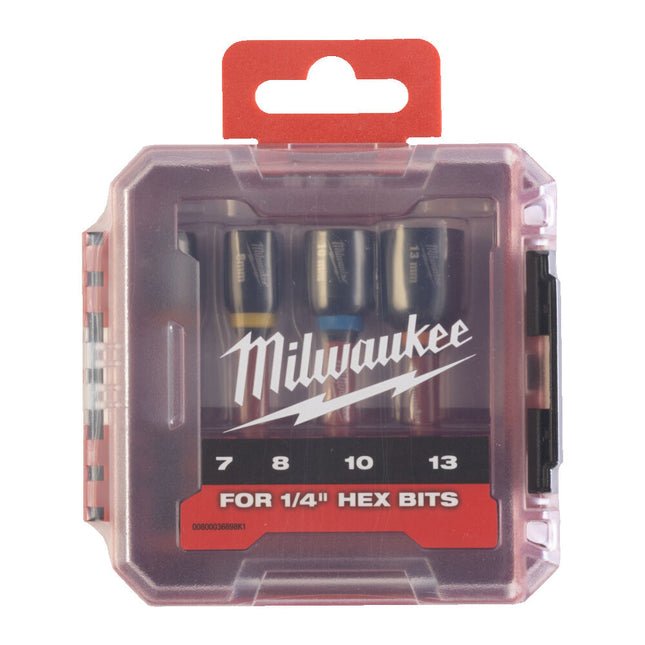 Milwaukee Moeraanzetters Hex set magnetisch- 4932492445