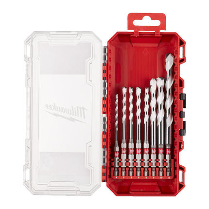 Milwaukee Multimatriaal borenset 8-delig Shockwave