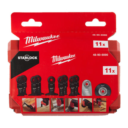 Milwaukee Multitool bladenset Smartlock 11-delig- 48906090