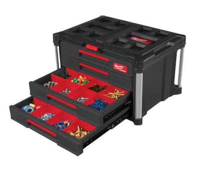 Milwaukee PACKOUT Gereedschapskoffer met vier lades- 4932493189