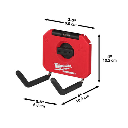 Milwaukee PACKOUT Kleine rechte opberghaak- 4932480704
