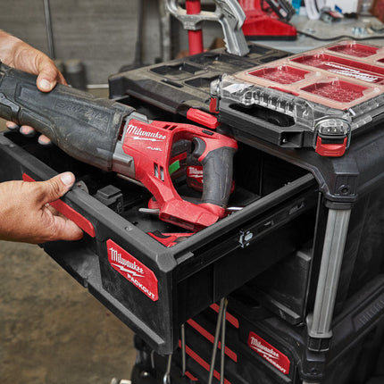 Milwaukee PACKOUT™ gereedschapskoffer met drie lades