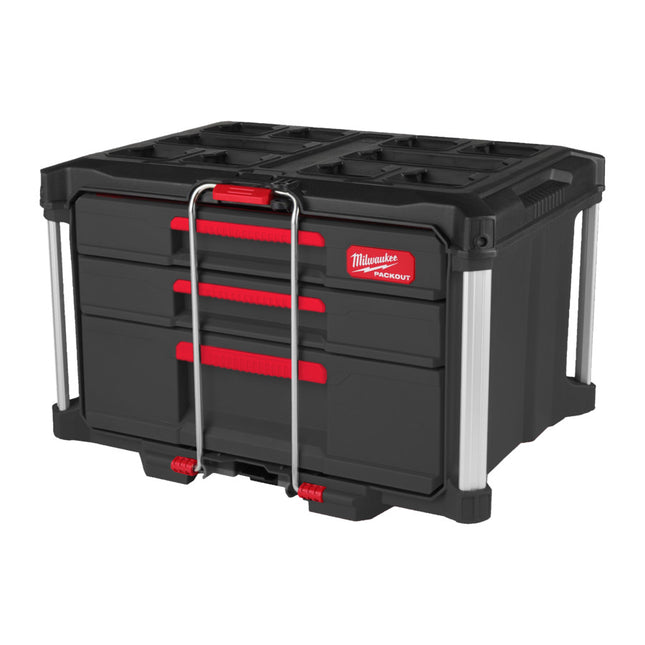Milwaukee PACKOUT Gereedschapskoffer met 2+1 lades- 4932493190