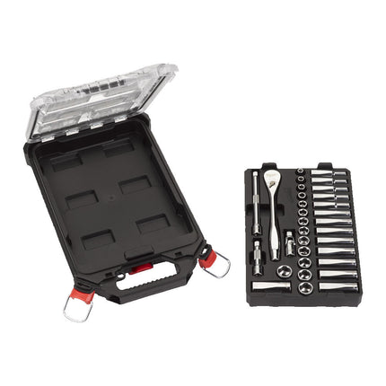 Milwaukee Ratel doppenset 3-8'' in packout (32-delig)- 4932478813