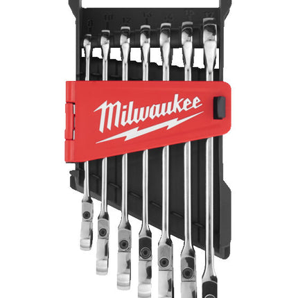 Milwaukee Ratelsleutel flexibele kop Maxbite 7delig- 4932478557