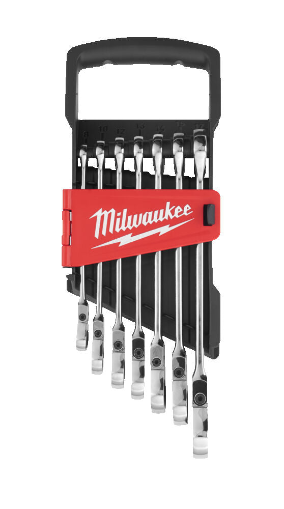 Milwaukee Ratelsleutel flexibele kop Maxbite 7delig- 4932478557