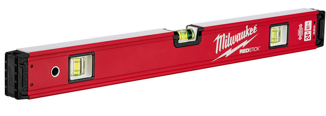 Milwaukee waterpas 60cm BACKBONE Redstick