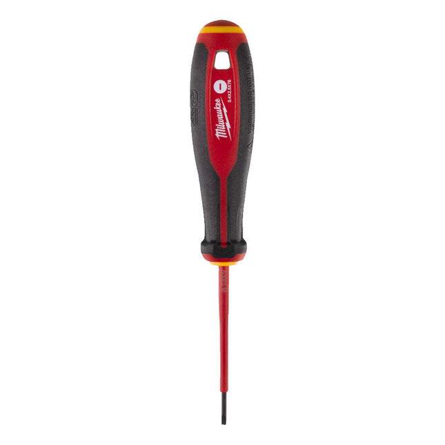 Milwaukee Schroevendraaier SL 0.4x2.5x75 VDE Tri-Lobe
