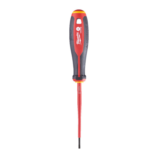 Milwaukee Schroevendraaier SL 0.5×3×100 VDE Tri-Lobe
