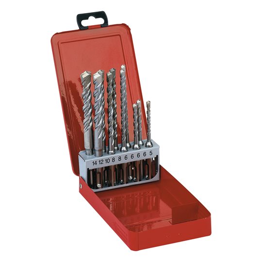 Milwaukee Set SDS-plus hamerboren (10-delig)
