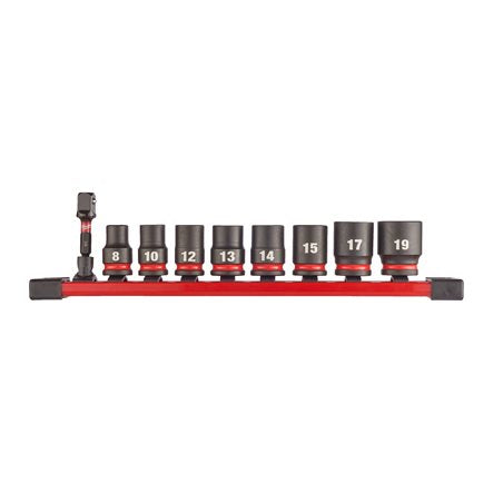 Milwaukee Shockwave 3 - 8” doppenset (9-delig) 4932480454