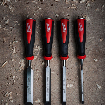 Milwaukee Steekbeitel Set (4-delig)- 4932479897