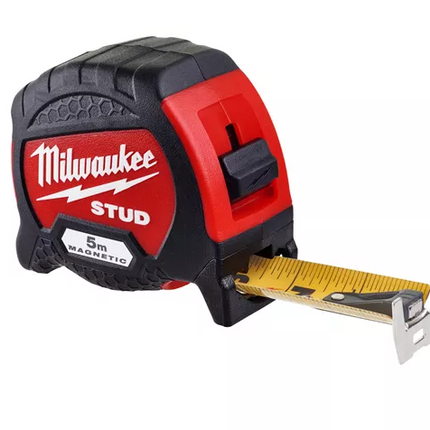 Milwaukee Rolmaat 5m magnetisch Stud - 4932471626