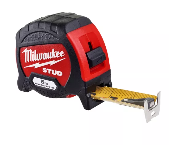 Milwaukee Rolmaat 5m magnetisch Stud - 4932471626