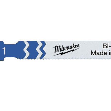 Milwaukee T118AF Decoupeerzaagblad 52×1.2 mm 5 stuks