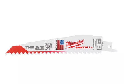 Milwaukee reciprozaagblad 230 3.2mm The AX 5 stuks