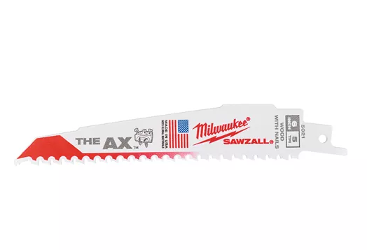 Milwaukee reciprozaagblad 230 3.2mm The AX 5 stuks